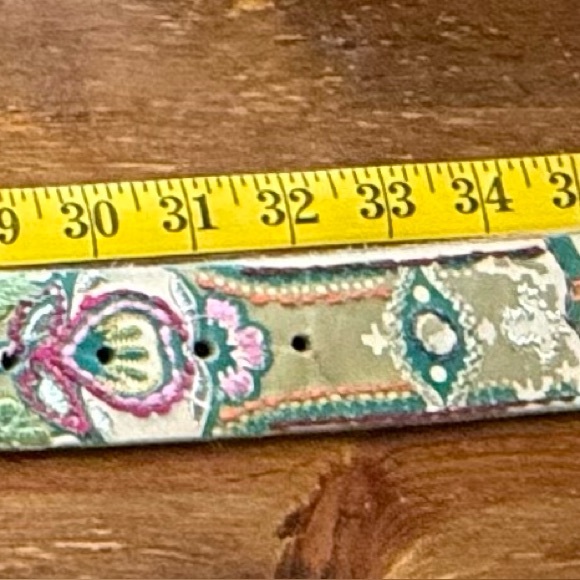 Lucky Brand Embroidered Belt - Picture 4 of 12